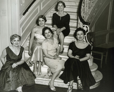 The Five Victor Girls, 1954