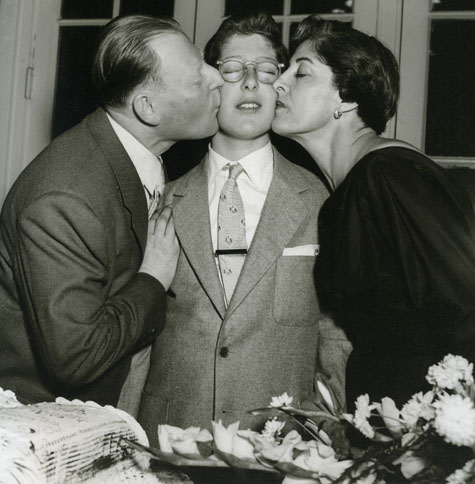 Grandson’s Bar-Mitzvah, 1954